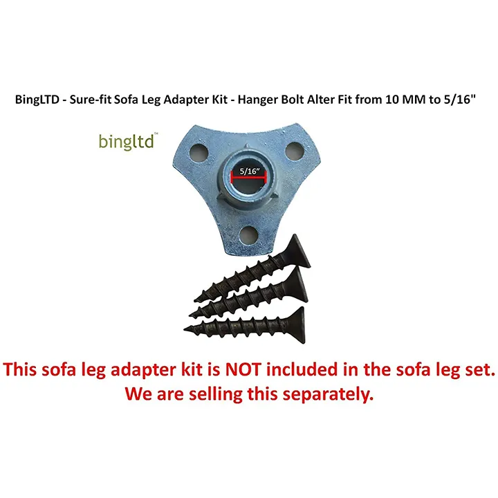 6’ Turned Hardwood Sofa Legs (Aster-Unf)