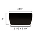 2’ Rectangle Hardwood Sofa Legs (St-C753-210)