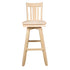 Canal Dining Counter & Bar Stool – Unfinished 30’ (Bar Height) / Set Of 1 Yes Table Stools