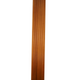 Bingltd - 96’ Long X 8’ Wide Single Bead Fluted Wall Panel Carbonized Poplar Finished 1 Pc