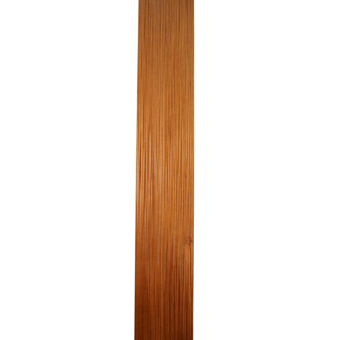 Bingltd - 96’ Long X 8’ Wide Ripples Wall Panel Carbonized Poplar Finished 1 Pc (Wp-005-Cp-Unf)
