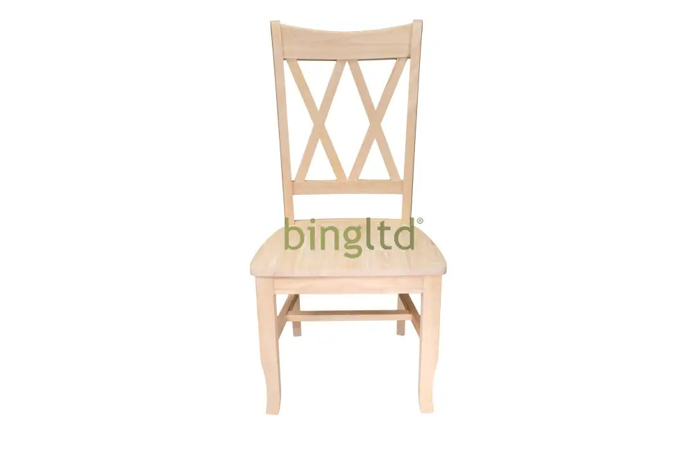 Barner Dining Chair – Unfinished (Ch4101[A]-Rw-Unf) No / Set Of 2
