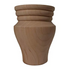 4 1/2’ Bun Feet Cherry Sofa Legs (Bf5231-Cher-Unf)