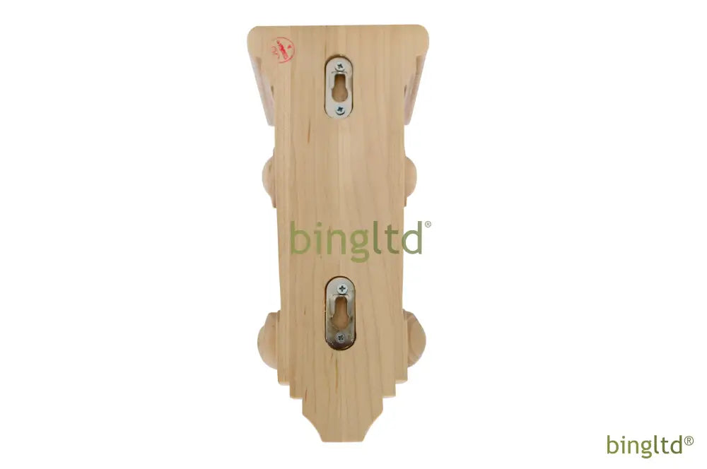 Bingltd - 10’ Tall Hardwood Traditional Solid Corbel (C19-Unf) Corbels & Brackets