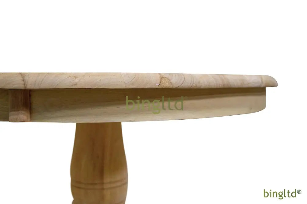 Bingltd - 19’ Tall Beckett Traditional Pedestal Coffee Table Unfinished Kitchen & Dining Room Tables