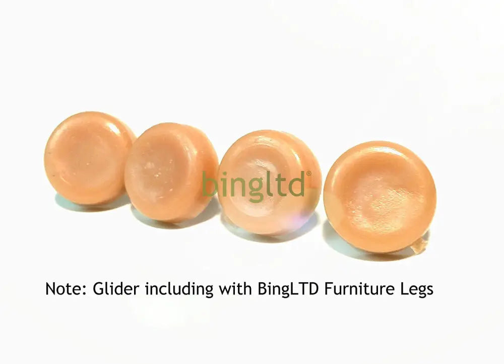 Bingltd - 2 1/2’ Tall Square Tapered Brown Mahogany Sofa Legs Set Of 4 (St2521-Rw-10Mm-242)