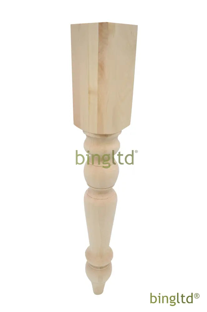 Bingltd - 29’ Tall Unfinished Square Post (Tl3529-Unf) Table Legs