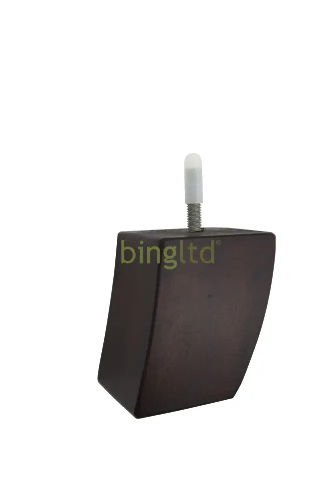 Bingltd - 3 1/8’ Tall Cow Horn Medium Oak Hardwood Sofa Leg Set Of 4 (Cw2032-Rw-8Mm-101) Legs