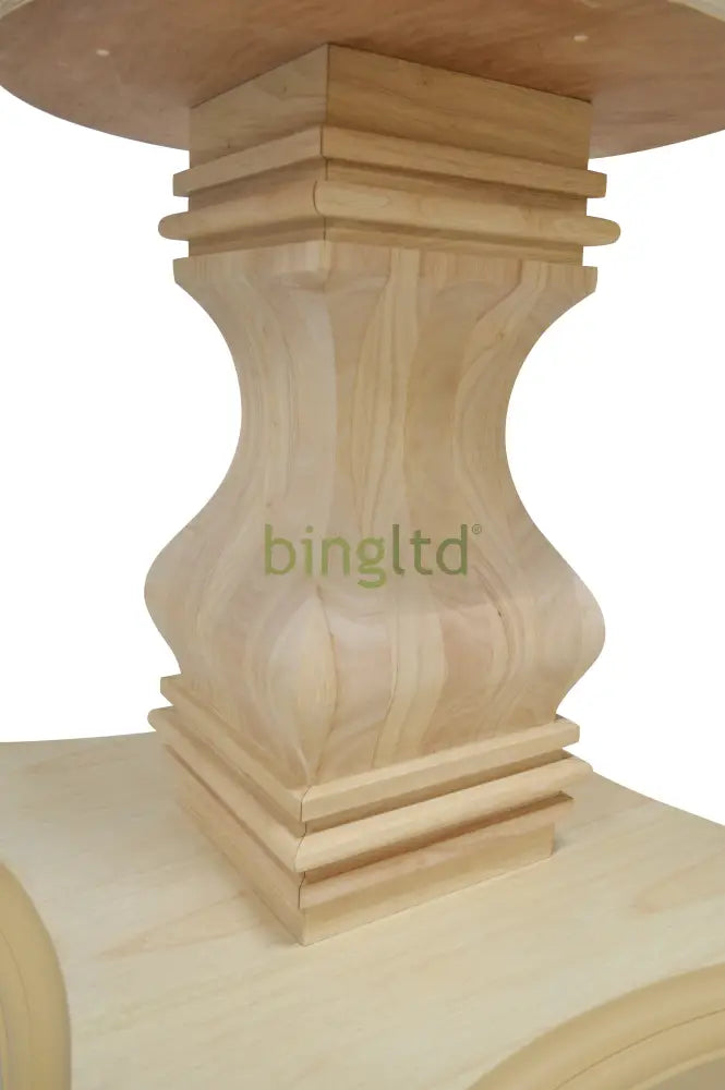 Bingltd - 30’ Tall William Round Pedestal Table Base (Pd-William30-Rw-Unf)