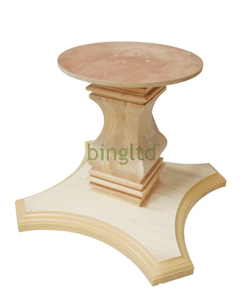 Bingltd - 30’ Tall William Round Pedestal Table Base (Pd-William30-Rw-Unf)