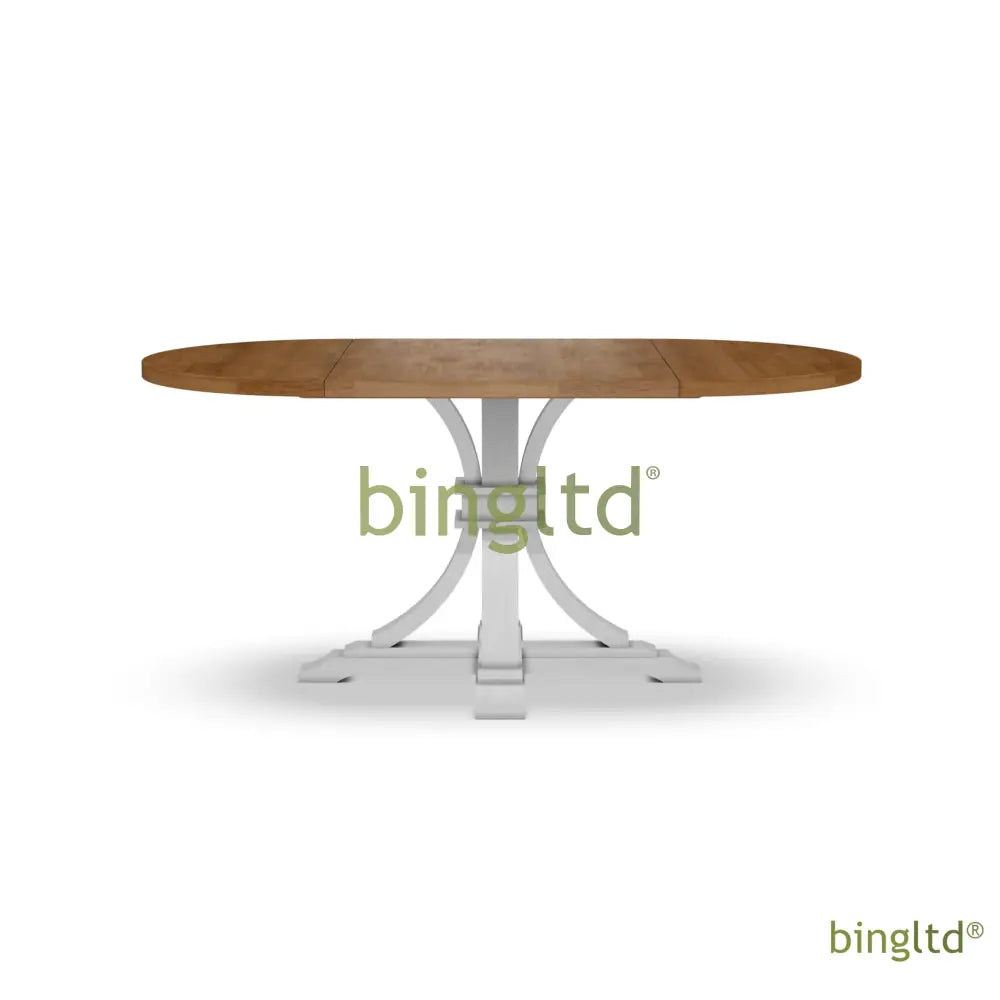 Bingltd - 48’ X To 66’ Butterfly 30’ Tall Gabriel Dining Table (Tt4866-Pd-12B30) Kitchen &