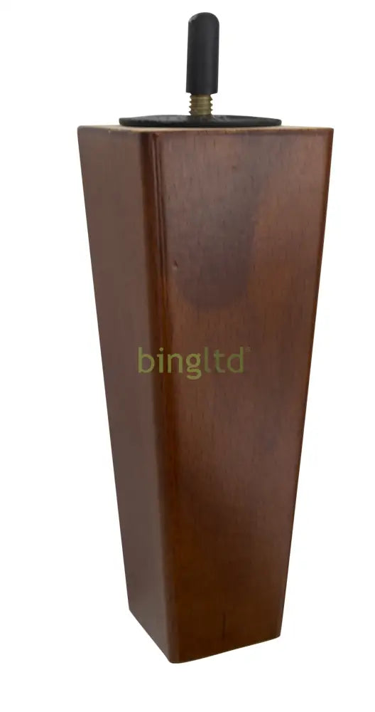 Bingltd - 6’ Tall Square Tapered Dark Oak Sofa Legs Set Of 4 (St2461-Rw-102)