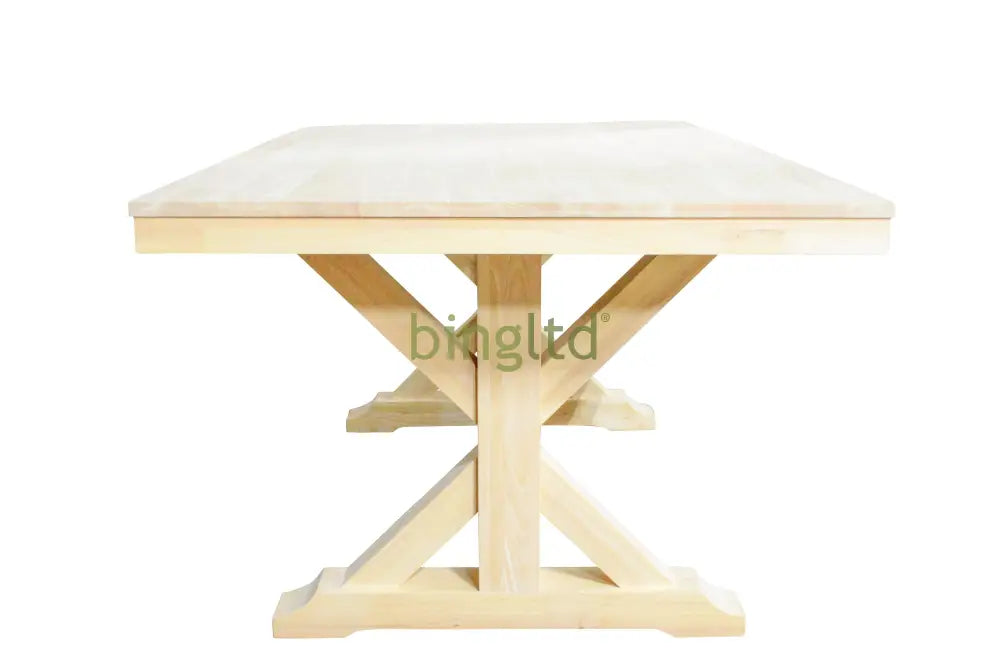 Bingltd - 69’ Long 30’ Tall Aria Dining Table (Tt-Pd-40681-Rw-Unf) Kitchen & Room Tables