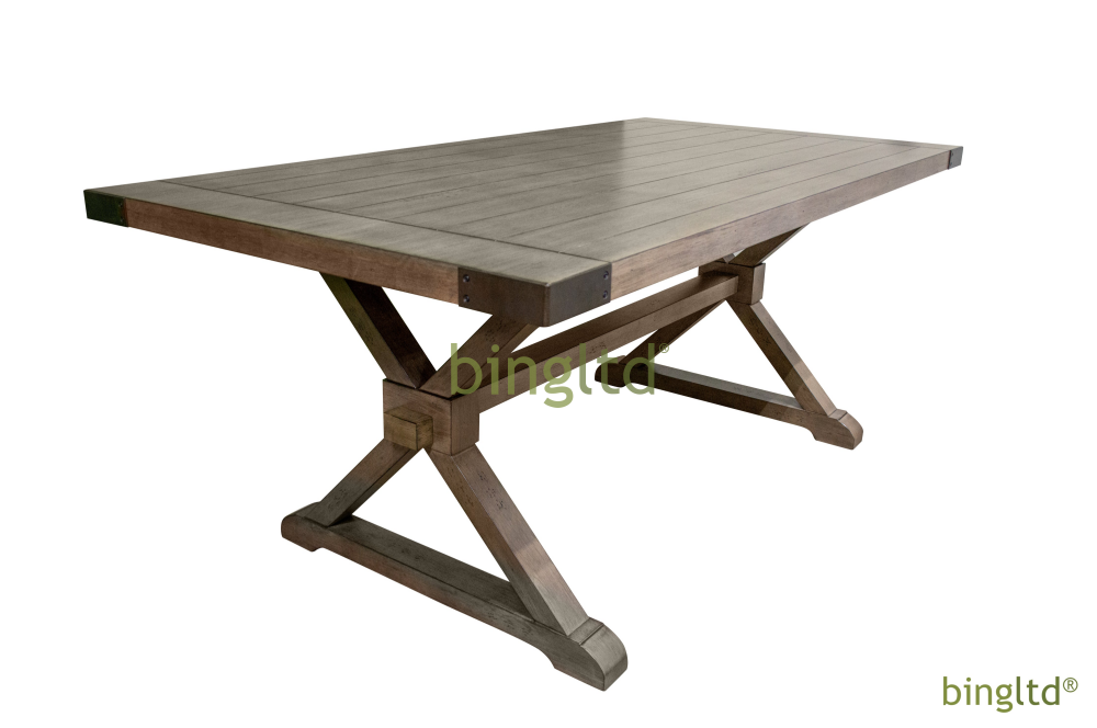 Bingltd - 72’ Long 30’ Tall Luna Dining Table (Tt-B-3872-Rw-Brindle) Kitchen & Room Tables