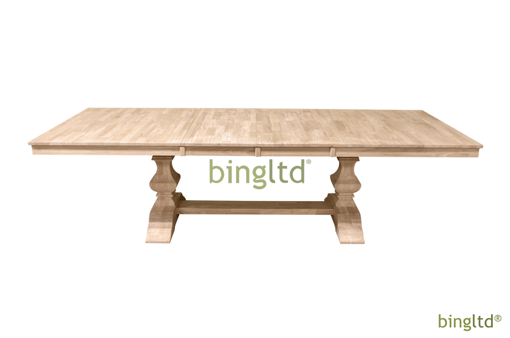 Bingltd - 74’ Long 30’ Tall Harper Extendable Dining Table (Tt-B-42741-Fly-Rw-Unf) Kitchen &