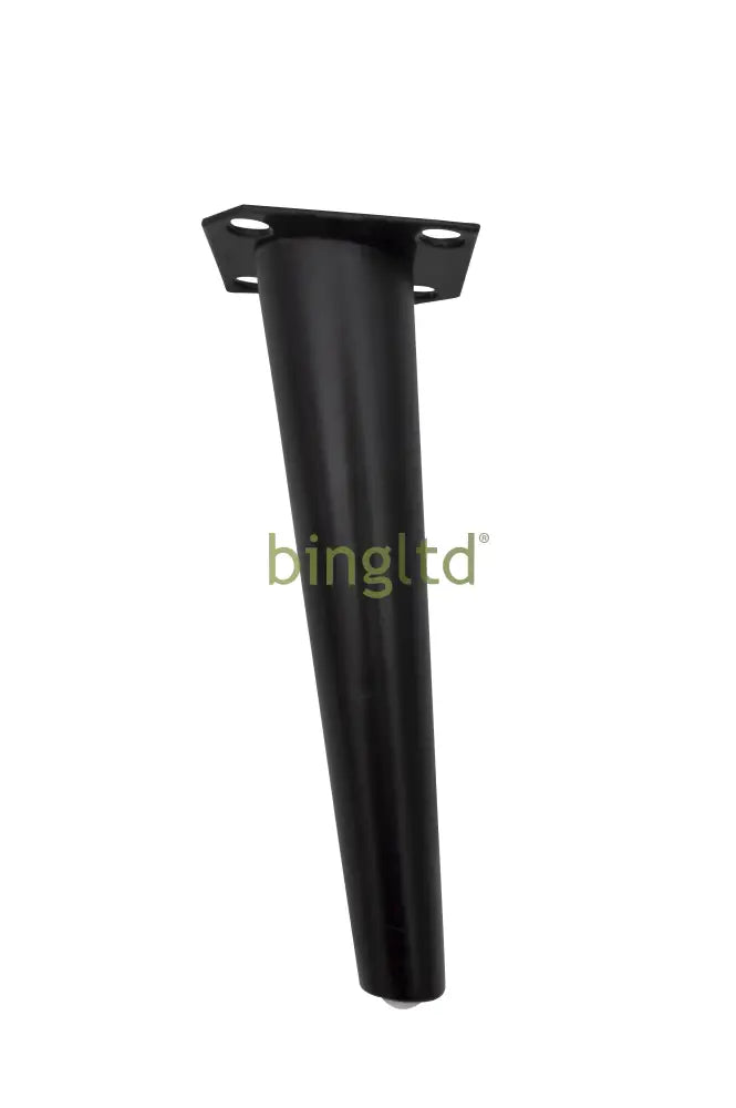 Bingltd - 9’ Tall Angled Black Wooden Couch Leg Set Of 4 (Al3191-Mrw-Black) Sofa Legs