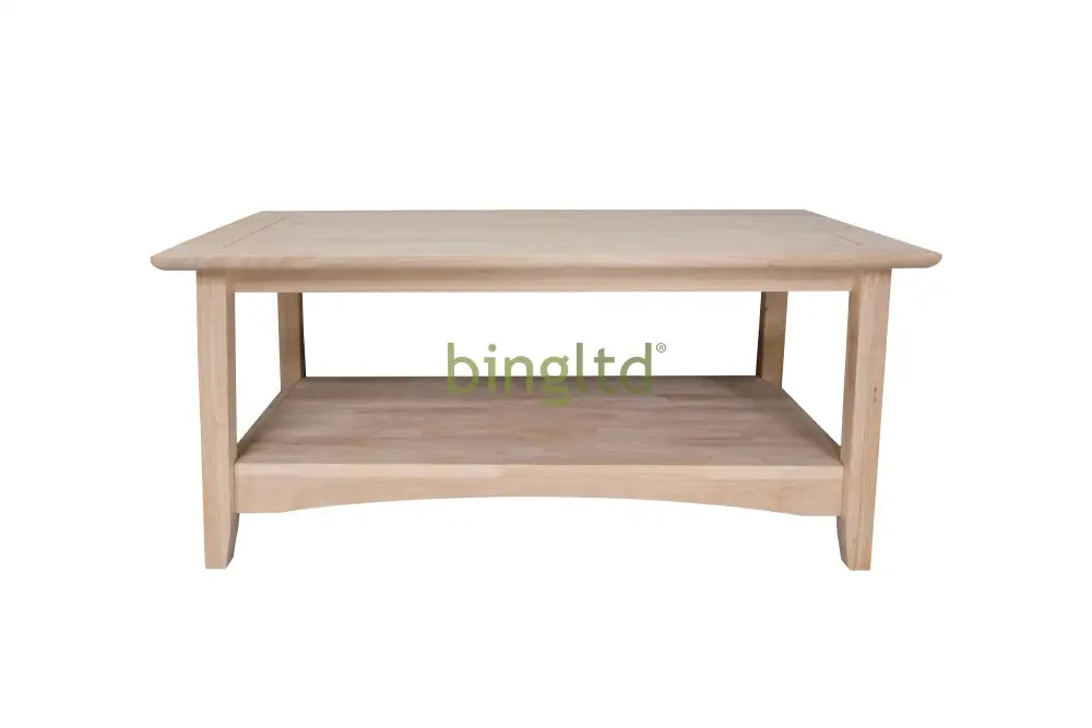 Bingltd - Burg 39’ Coffee Table (Tc1801-Rw-Unf) Box Of 1 Tables