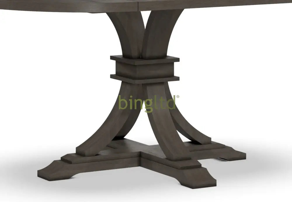 Bingltd - Gabriel Round Pedestal Table Base Only No Table Top (Pd-12B[Height]-Rw) Nickel / 30 Inch