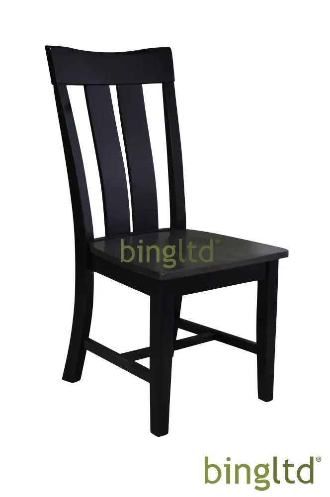 Bingltd - Kingston 40’ Dining Chair Set Of 2 Black / Chairs