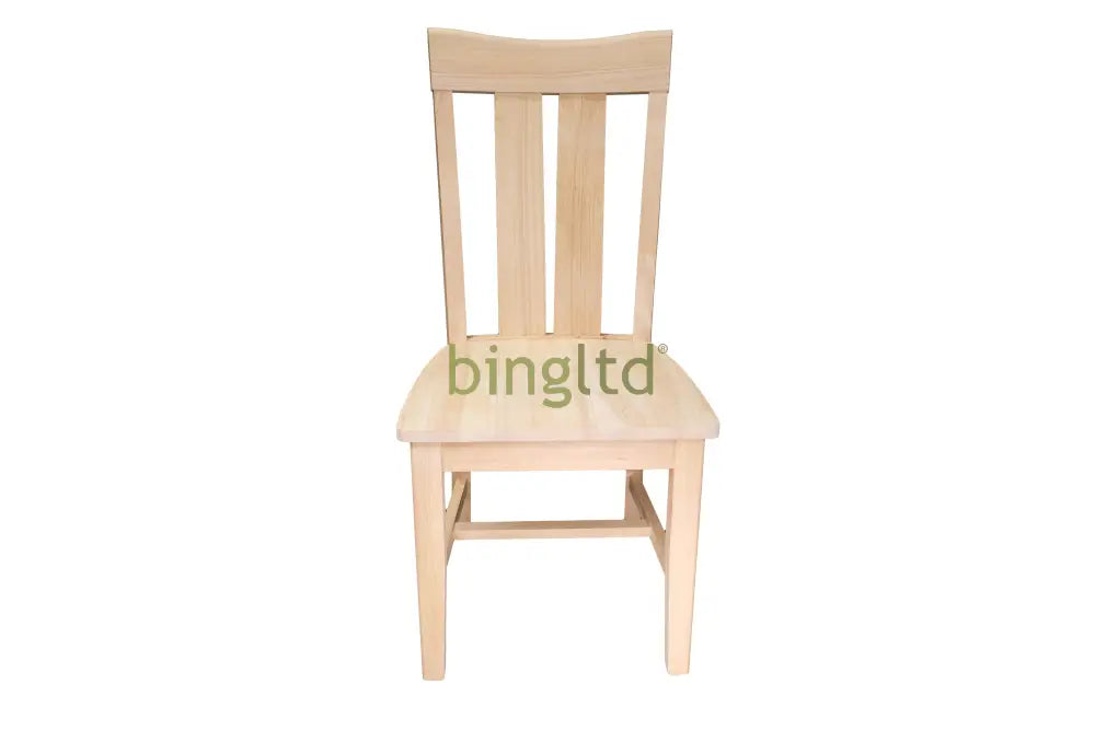 Bingltd - Kingston 40’ Dining Chair Set Of 2 Unfinished / Chairs