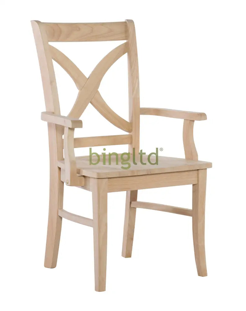 Bingltd - Nora 39’ Built Dining Chair Unfinished (Ch3902-Rw-Unf) Yes / Set Of 1