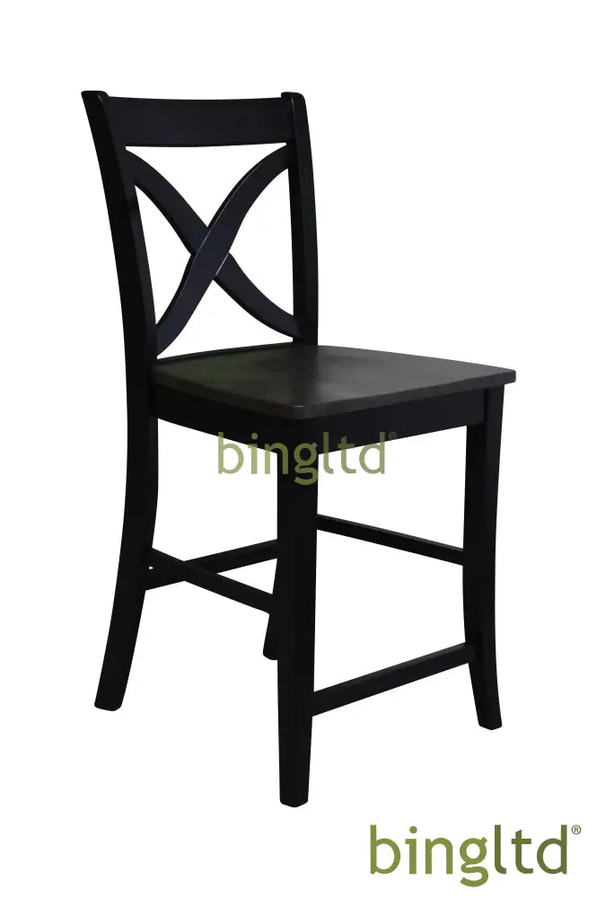 Bingltd - Ruby 40’ Tall Stool Set Of 1 (Stl142-Rw) Black / Chair