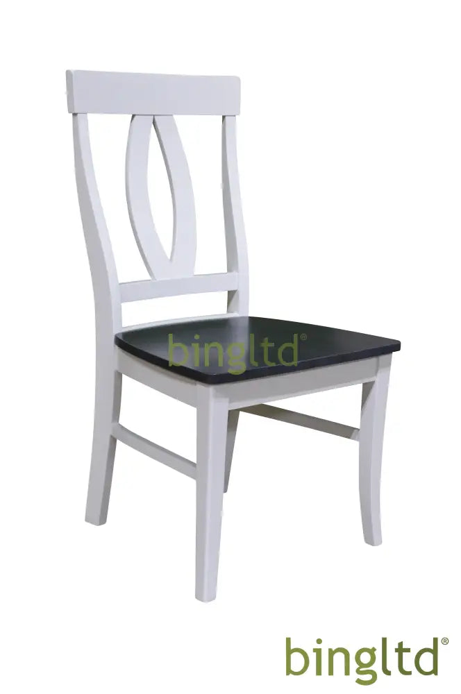 Bingltd - Sofia 39’ Tall Dining Chair Set Of 2 (Ch170-Rw) Sky Grey & White /