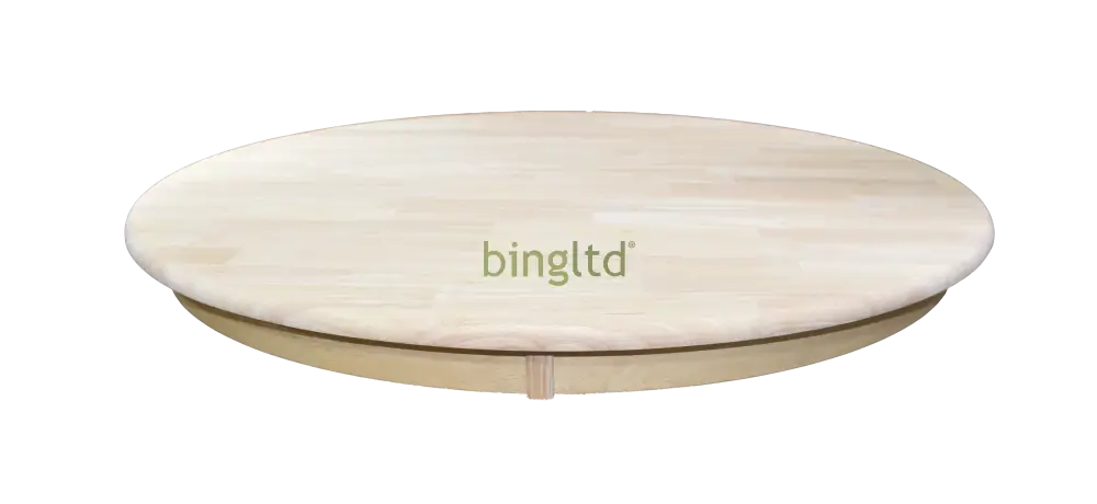 Bingltd - Unfinished Round Table Top (Ttsizestyle-Rw-Unf) 30 Inches / (01) Set Of 1 Tops