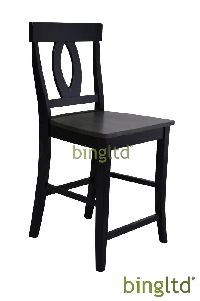 Bingltd - Violet 41’ Tall Stool Set Of 1 (Stl1702-Rw) Black / Chair