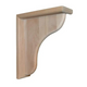 11 1/4’ Oak Bracket (Brk11-Oak-Unf) Unfinished / Box Of 1 Corbels & Brackets