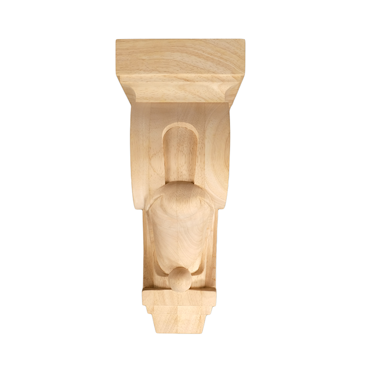 14’ Corbel Traditional Rubberwood Bracket (C-Cblm-Rw) Corbels & Brackets