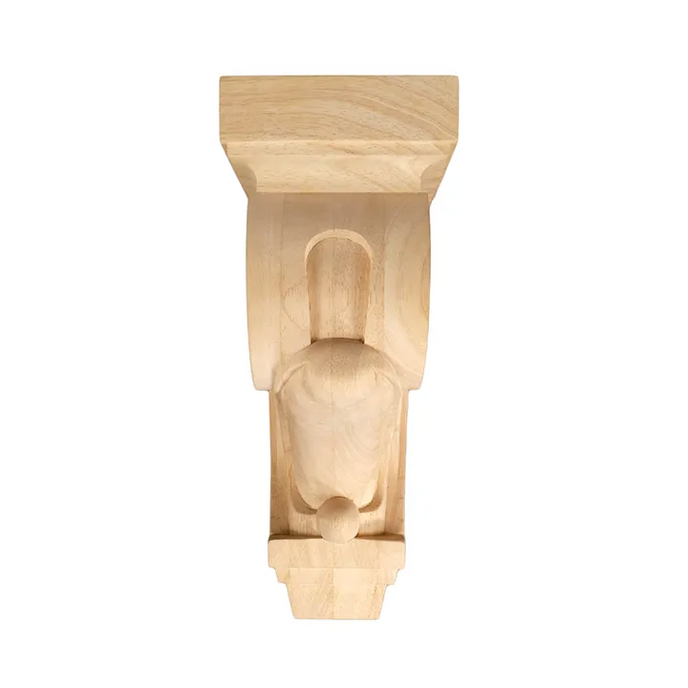 9 1/8’ Corbel Traditional Solid Rubberwood Bracket (C-Cbln-Rw) Corbels & Brackets