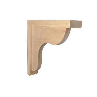 10’ Corbel Traditional Rubberwood Bracket (C-Cs-Rw) Corbels & Brackets