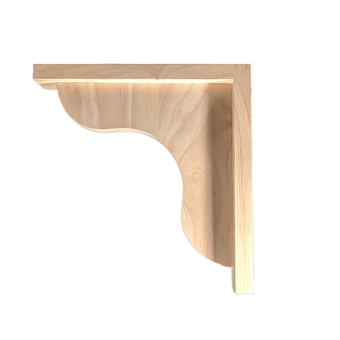 10’ Corbel Traditional Rubberwood Bracket (C-Cs-Rw) Corbels & Brackets