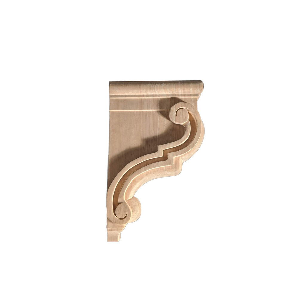 Bingltd - 13’ Corbel Traditional Rubberwood Bracket (C-Pt4-Rw) Corbels & Brackets