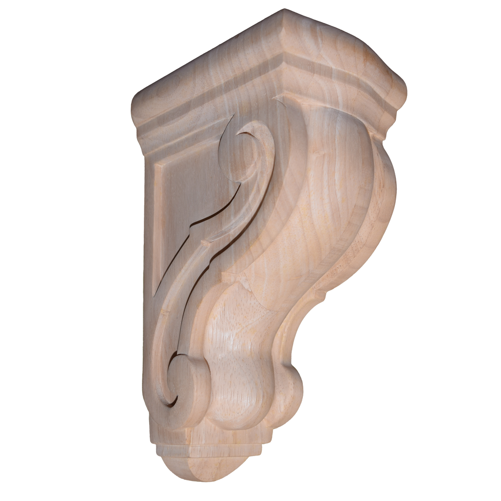 9 5/8’ Corbel Traditional Solid Rubberwood Bracket (C-Wc13-Rw) Corbels & Brackets