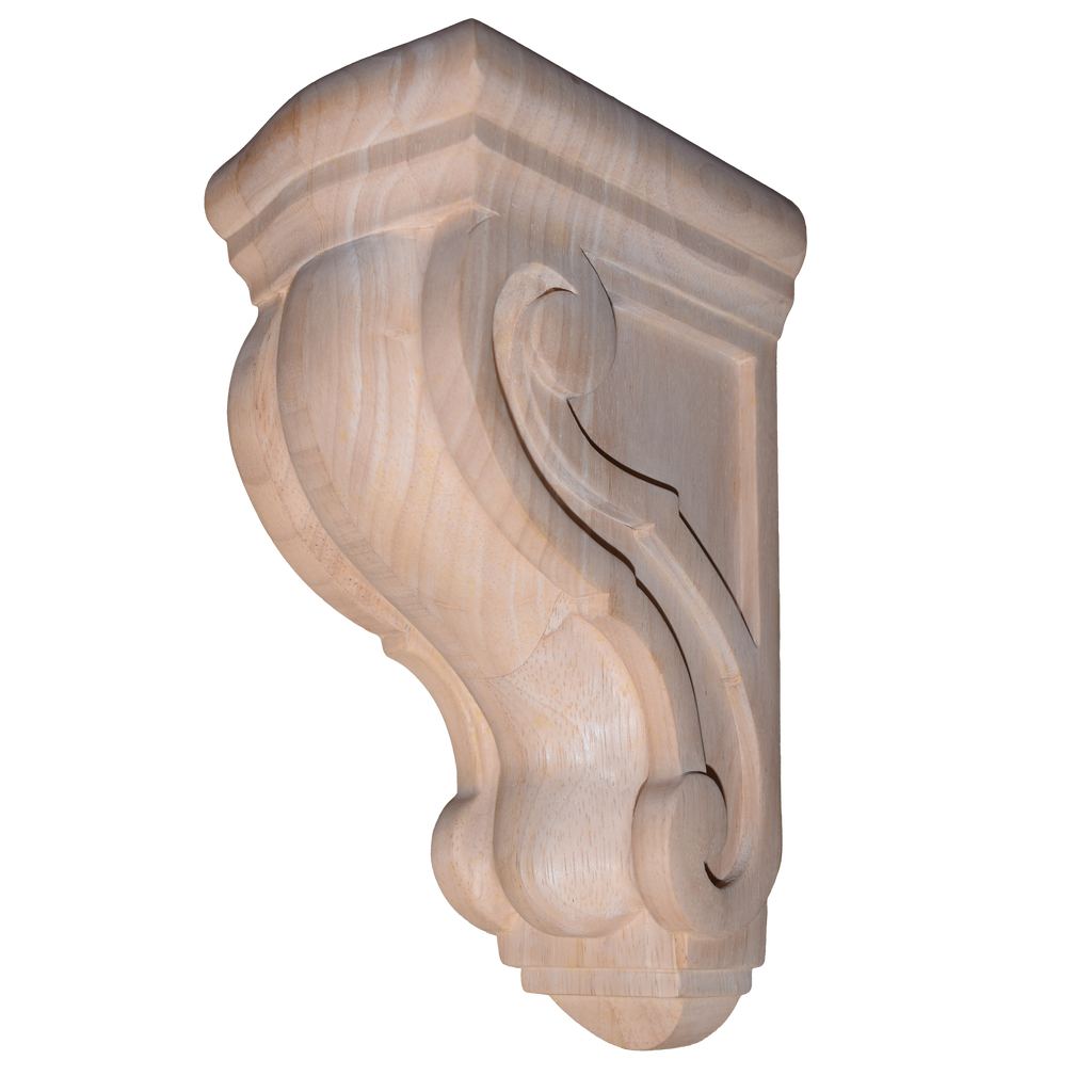 9 5/8’ Corbel Traditional Solid Rubberwood Bracket (C-Wc13-Rw) Corbels & Brackets