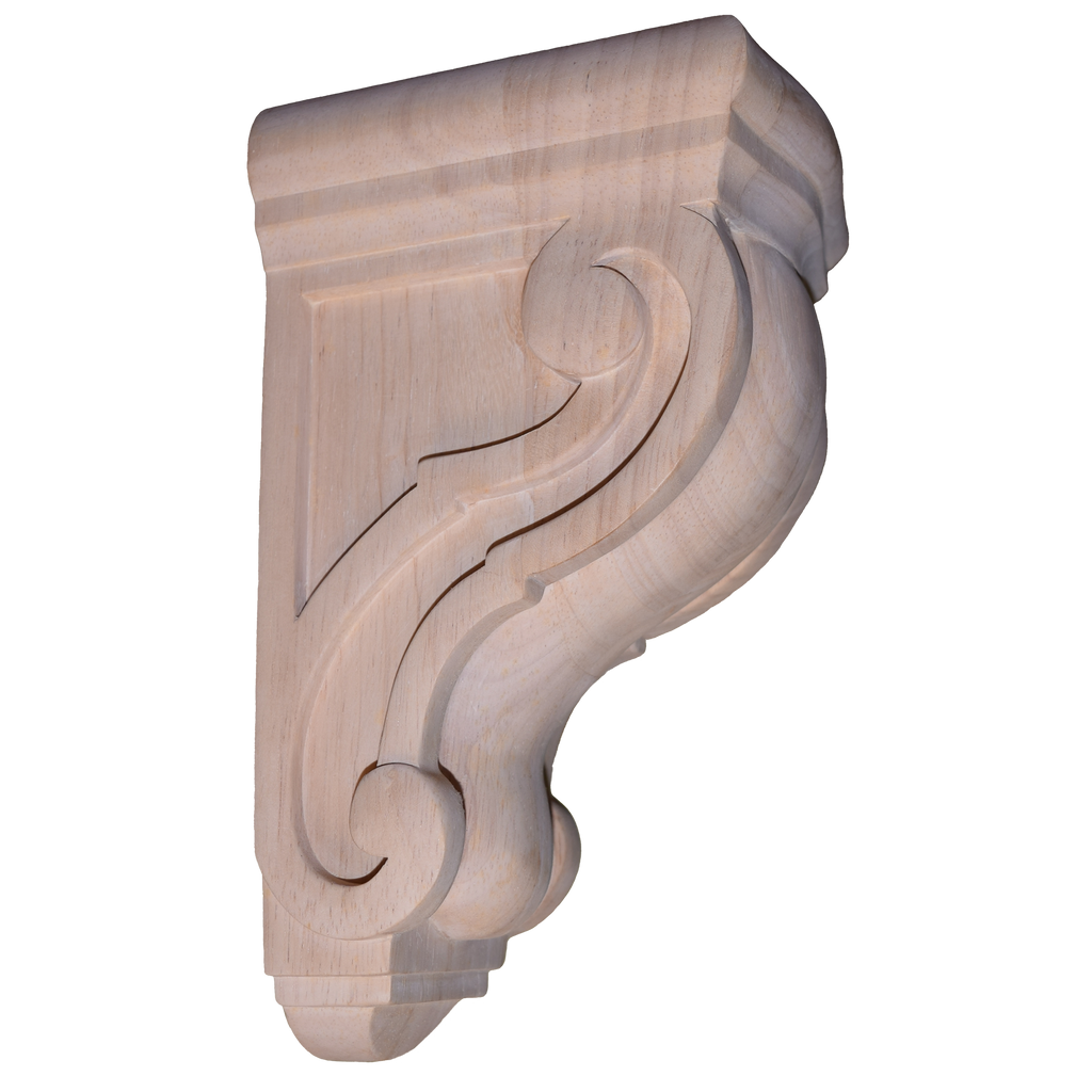 9 5/8’ Corbel Traditional Solid Rubberwood Bracket (C-Wc13-Rw) Corbels & Brackets