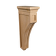 14’ Corbel Traditional Solid Rubberwood Bracket (C-Wc22-Rw) Unfinished / Box Of 12 Corbels &