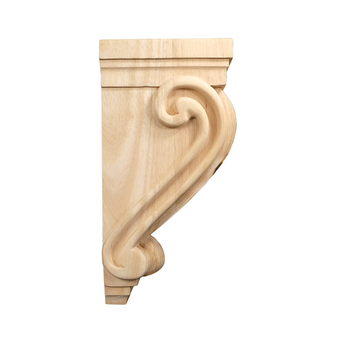 14’ Corbel Traditional Style In Solid Wood (C1) Corbels & Brackets