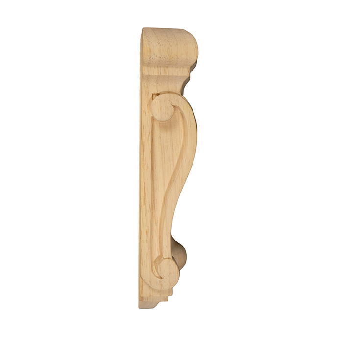 10’ Corbel Traditional Solid Hardwood Bracket (C3) Corbels & Brackets