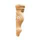 13’ Oak Carved Corbel (C37-Oak-Unf) Corbels & Brackets
