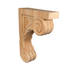 13’ Corbel Rustic Solid Hardwood Bracket (C5) Corbels & Brackets