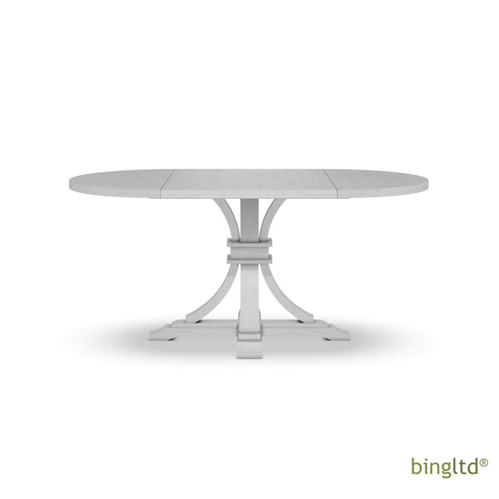 Bingltd - 48’ X To 66’ Butterfly 30’ Tall Gabriel Dining Table (Tt4866-Pd-12B30) Kitchen &