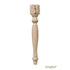 Bingltd - 29 3/4’ Tall Unfinished Rubberwood Dining Table Leg (Tl29353-Rw-Unf) Legs
