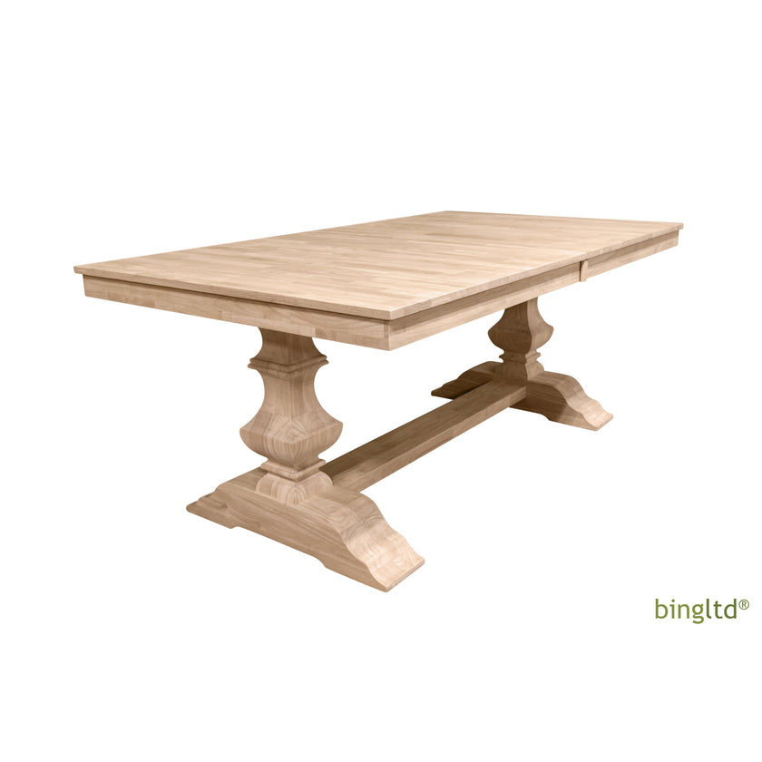 Bingltd - 74’ Long 30’ Tall Harper Extendable Dining Table (Tt-B-42741-Fly-Rw-Unf) Kitchen &