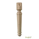 Bingltd - 30’ Tall Unfinished Rubberwood Dining Table Leg (Tl30351-[G}-Rw-Unf) Legs