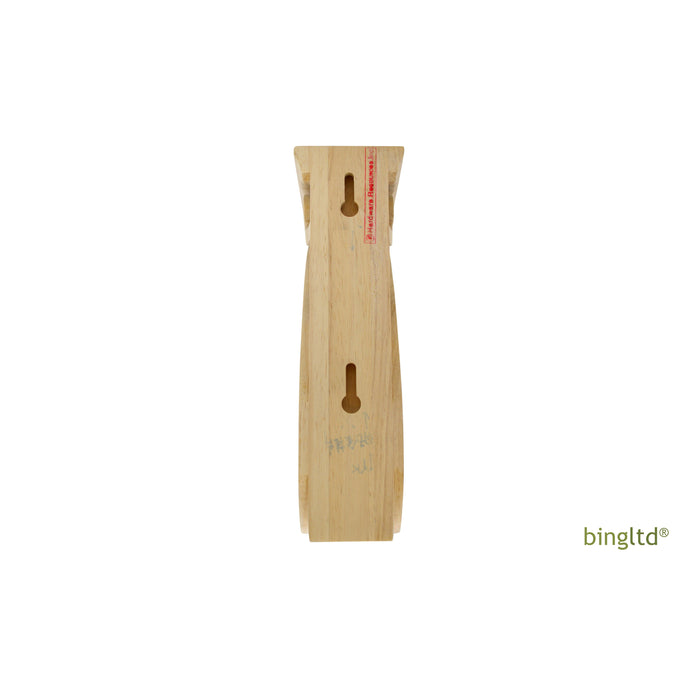 Bingltd - 10’ Tall Hardwood Traditional Solid Corbel (C1065-Unf) Corbels & Brackets