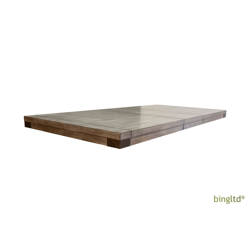 Bingltd - 84’ L X 40’ W Butterfly Rectangular Table Top (Tt40842-Fly-Rw-Unf) Tops