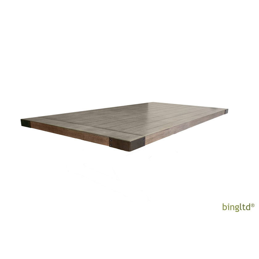 Bingltd - 72’ L 38’ W Rectangular Table Top (Tt3872-Rw-Brindle) Tops